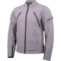 Icon Merc3 férfi motoros kabát | Grey