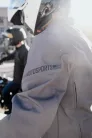 Icon Merc3 férfi motoros kabát | Grey
