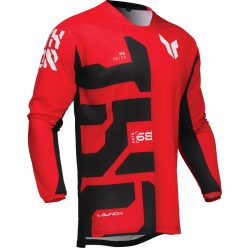 Thor Launch s25 jersey cross mez | Forge Red