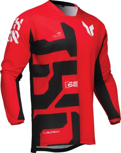 Thor Launch s25 jersey cross mez | Forge Red