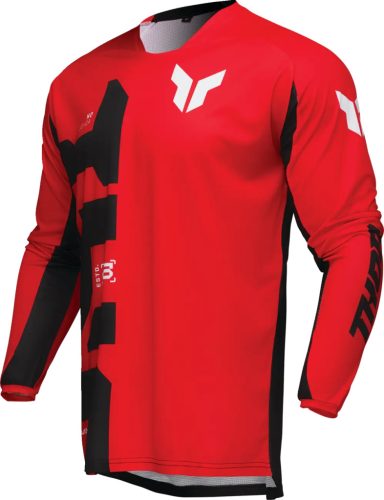 Thor Launch s25 jersey cross mez | Forge Red