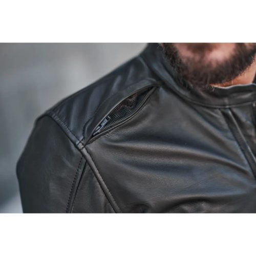 SHIMA HUNTER+ 2.0 Férfi motoros bőrkabát | Black