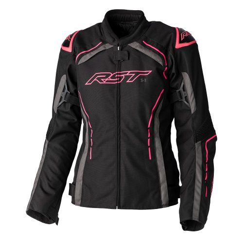 RST S1 CE Női motoros textil kabát | Neon Pink