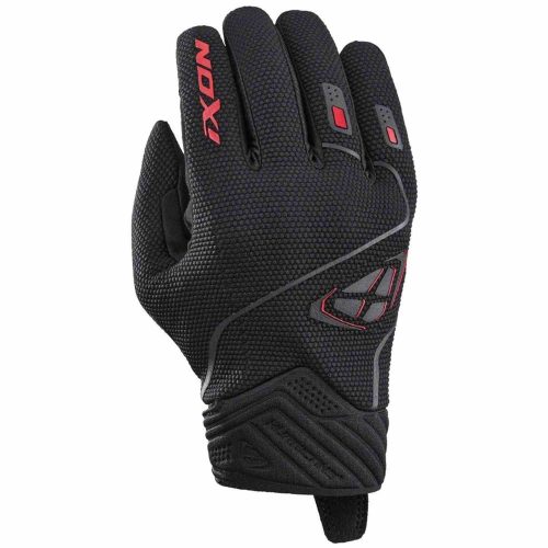 IXON HURRICANE 2 Férfi motoros kesztyű | BLACK/RED