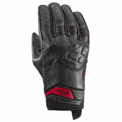 IXON MIG 2 LEATHER Férfi motoros kesztyű | BLACK/RED