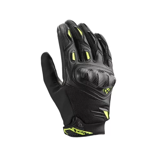 IXON RISE AIR 2  Férfi motoros kesztyű | BLACK/BRIGHT YELLOW