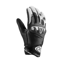 IXON MIRAGE LEATHER Férfi motoros kesztyű | BLACK/WHITE