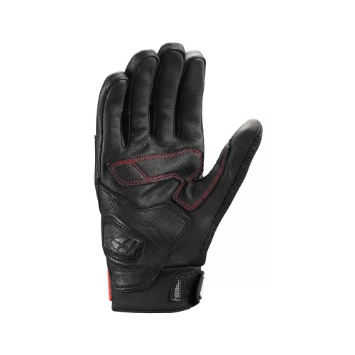 IXON MIRAGE LEATHER Férfi motoros kesztyű | BLACK/WHITE/RED