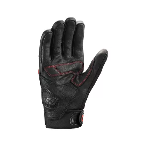 IXON MIRAGE LEATHER Férfi motoros kesztyű | BLACK/RED