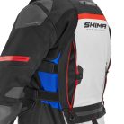 Shima DUNE Férfi textil kabát | Fekete/Kék/Piros