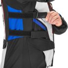 Shima DUNE Férfi textil kabát | Fekete/Kék/Piros