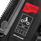 Shima DUNE Férfi textil kabát | Fekete/Kék/Piros