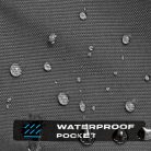 Shima DUNE Férfi textil kabát | Fekete/Kék/Piros