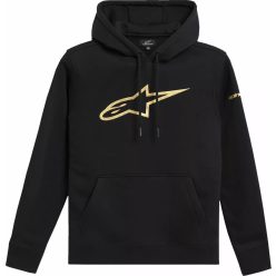 Alpinestars Gilded Hoodie kapucnis pulóver | BLACK/GOLD
