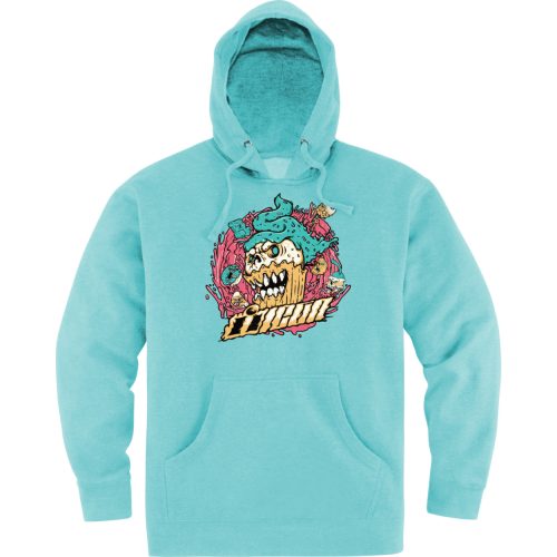 ICON HOODIE SNACK ATTACK kapucnis pulóver  - MINT