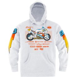 ICON HOODIE GIXXER JOHNNY / kapucnis pulóver  - Fehér