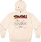 ICON HOODIE Always Something™ kapucnis pulóver | Törtfehér