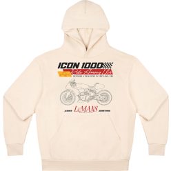   ICON HOODIE Always Something™ kapucnis pulóver | Törtfehér