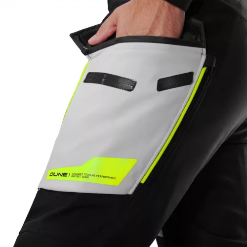SHIMA DUNE 2.0 G2 Férfi textil motoros nadrág | Fluo sárga