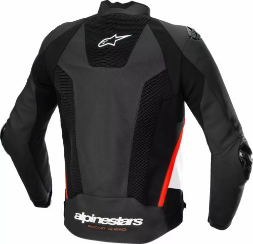 ALPINESTARS Missile v3 Airflow motoros bőrkabát | Black/white/red