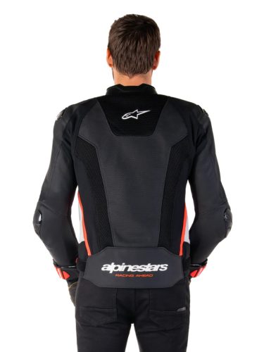 ALPINESTARS Missile v3 Airflow motoros bőrkabát | Black/white/red