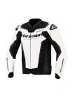 ALPINESTARS GP FORCE V2 Férfi motoros bőrkabát | White/Black