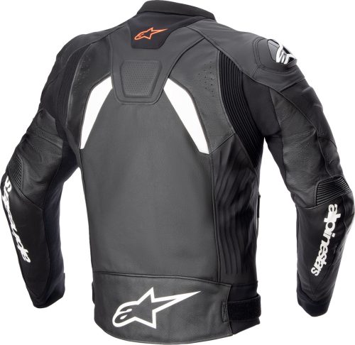 ALPINESTARS GP Plus R V4 Férfi motoros bőrkabát | Fekete/fehér