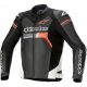 ALPINESTARS GP Force Airflow Férfi motoros bőrkabát | Fekete/fehér/fluo piros