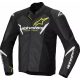 ALPINESTARS FASTER V3 Airflow motoros bőrkabát | Black/White/Yellow