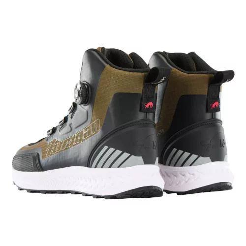 FURYGAN TONIK D3O® Férfi motoros vízálló cipő | Khaki/Black