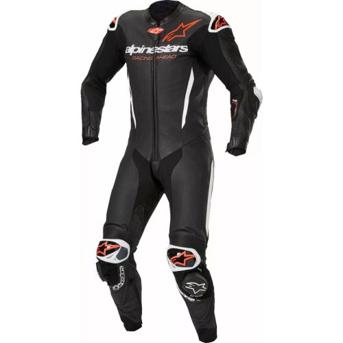 ALPINESTARS GP-R7 1-PC egyrészes bőrruha | fekete/piros/fehér