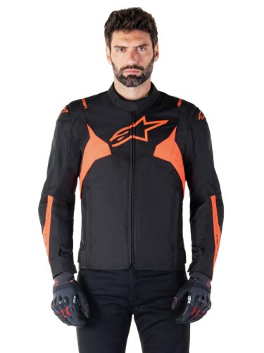 ALPINESTARS T-JAWS V4 WP vízálló Férfi motoros kabát | Black/Red