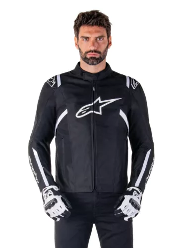 ALPINESTARS T-SPS v2 WP vízálló Férfi motoros kabát | Black/White