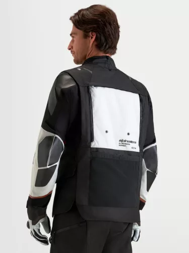 ALPINESTARS Harok V2 Drystar® vízálló Férfi motoros kabát | DARK GRAY/ICE GRAY/BLACK