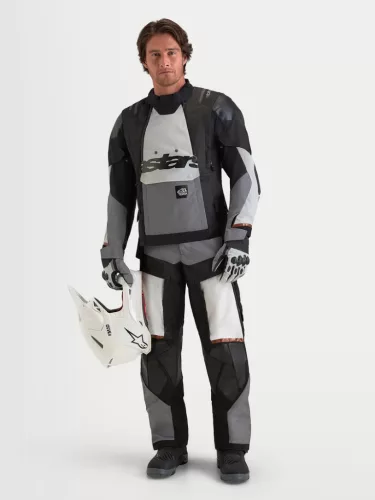 ALPINESTARS Harok V2 Drystar® vízálló Férfi motoros kabát | DARK GRAY/ICE GRAY/BLACK
