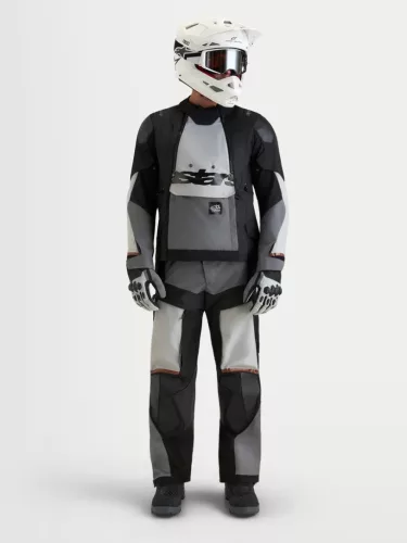 ALPINESTARS Harok V2 Drystar® vízálló Férfi motoros kabát | DARK GRAY/ICE GRAY/BLACK