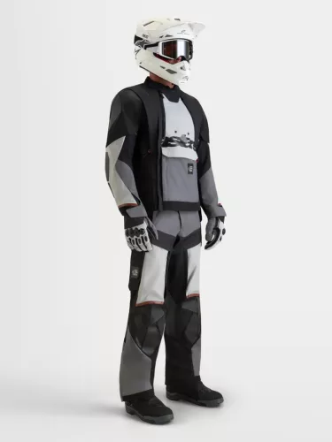ALPINESTARS Harok V2 Drystar® vízálló Férfi motoros kabát | DARK GRAY/ICE GRAY/BLACK