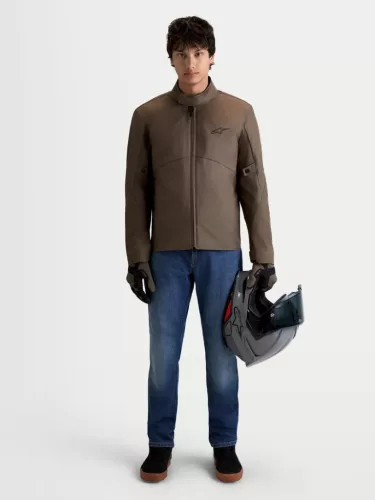 ALPINESTARS C-1 Waterproof vízálló Férfi motoros kabát | BROWN