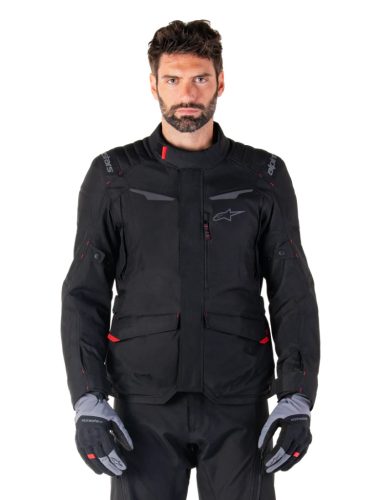 Alpinestars ST-1 vízálló motoros textil túrakabát | fekete