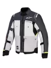 Alpinestars Cusco Drystar®  motoros textil kabát | Ice Gray/Mid Gray/Deep Gray