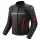 SHIMA SOLID 2.0 Férfi motoros textil kabát | Black/red