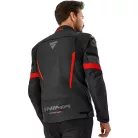 SHIMA SOLID 2.0 Férfi motoros textil kabát | Black/red