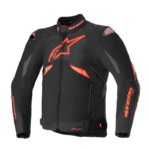 ALPINESTARS T-GP R V3 DRYSTAR® Férfi motoros kabát | Black/red