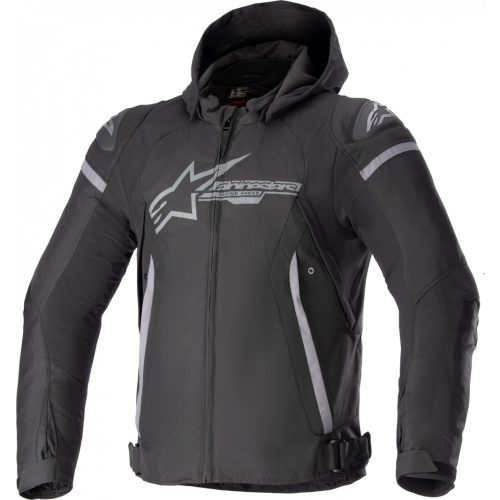 Alpinestars ZACA WP vízálló motoros kabát| Szürke/Fekete