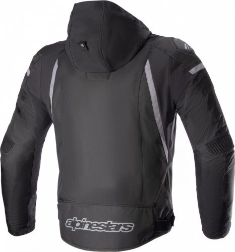 Alpinestars ZACA WP vízálló motoros kabát| Szürke/Fekete