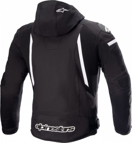 Alpinestars ZACA WP vízálló motoros kabát| Fekete/Fehér