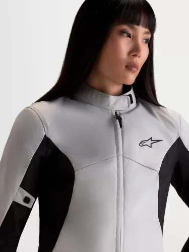 Alpinestars Stella C-1 Waterproof vízálló női motoros kabát | Ice Gray/Black