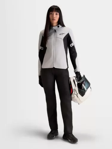 Alpinestars Stella C-1 Waterproof vízálló női motoros kabát | Ice Gray/Black