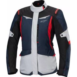   Alpinestars Stella ST-1 Vízálló női motoros textil kabát | Kék/Szürke/Piros