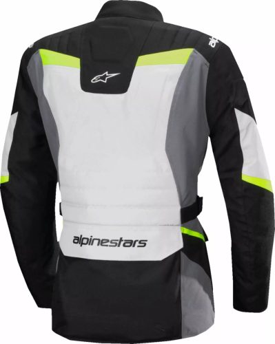 Alpinestars Stella ST-1 Vízálló női motoros textil kabát | Fekete/Szürke/Fluo